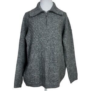 WESTBOUND Grey Half Zip Sweater